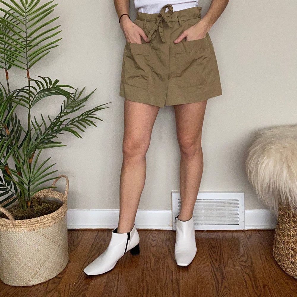 Vagabond Short White Leather Booties (size 38) - Picture 3 of 7